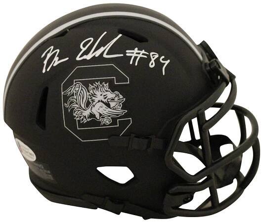 Bryan Edwards Signed South Carolina Gamecocks Eclipse Mini Helmet BAS 28038