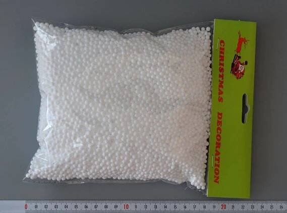 Polystyrenové kuličky - výplň 20g