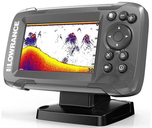 Sonar Lowrance Hook 2 4X bez GPS se sondou Bullet Skimmer - fish-ing.cz