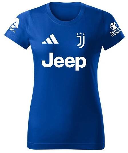 Dámské Tričko Juventus FC - Modré