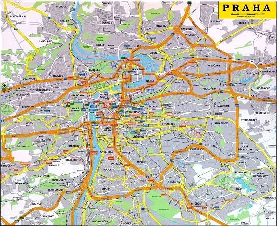 Maps of Czech Republic | Map Library | Maps of the World