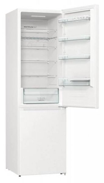 Chladnička s mrazničkou Gorenje NRK62CAW4 bílá barva

