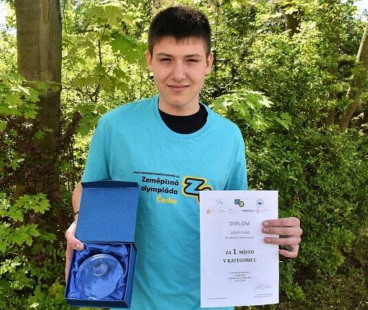 Nejlepší český zeměpisář je z Loun. Kuba Polák vyhrál celorepublikovou olympiádu