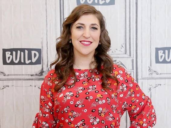 Image may contain Mayim Bialik Clothing Apparel Human Person Sleeve Blouse and Long Sleeve