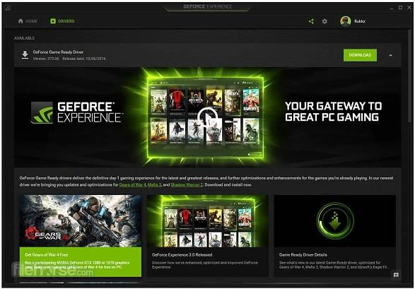 NVIDIA GeForce Experience 3.28.0.417 Screenshot 4
