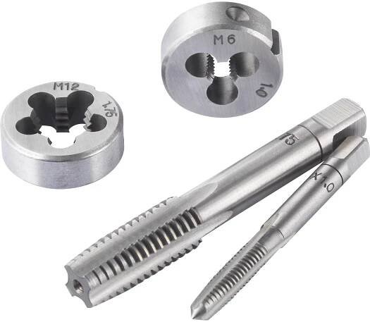 TOOLCRAFT TO-7015521 sada závitníků 32dílná ocel M3 x 0.50 , M4 x 0.70 , M5 x 0.80 , M6 x 1, M8 x 1.25, M10 x 1.50, M12 