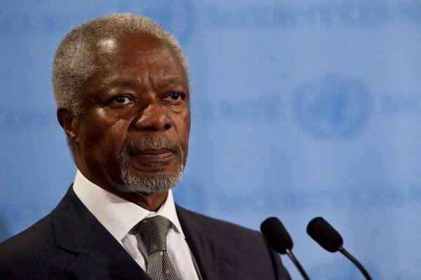 Kofi Annan rezignoval na post velvyslance v Sýrii