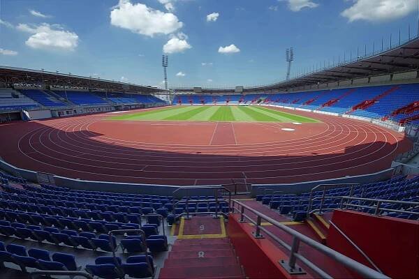 Ozvučení hlavní tribuny městského stadionu v Ostravě-Vítkovicích - AVT Group