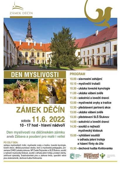 Den myslivosti na zámku v Děčíně