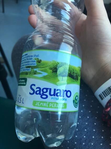 Podrobné informace o potravině Saguaro pitná voda