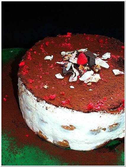 Šlehačkový dort (takové "České tiramisu")
