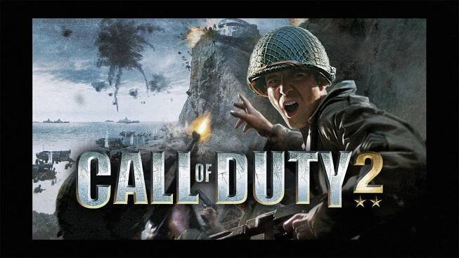 Call of Duty 2 (2005); key art
