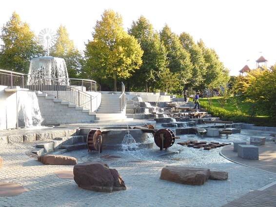 Wasserspielplatz