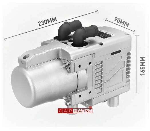 Vodní benzínové topení EVO 12V 5kw - carheating