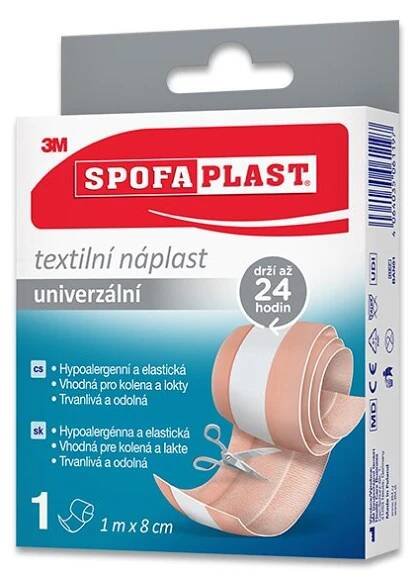 3M Spofaplast - textilní náplast - 8 cm x 1 m