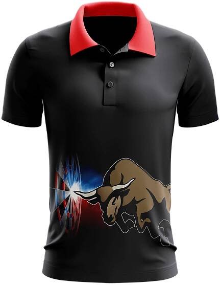 Výběr designu dresů a polokošil Bison Sportswear.