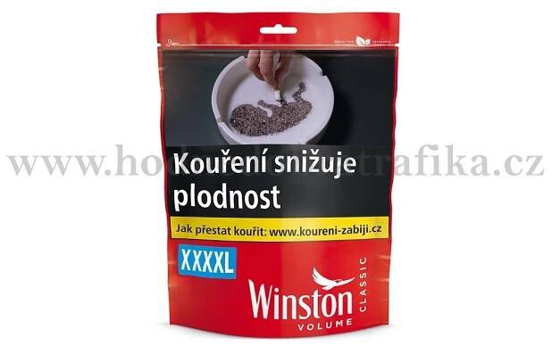 Winston cigaretový tabák Classic 162g (původně 175g)