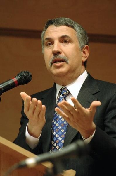 New York Times foreign affairs columnist Thomas Friedman has defended his editors.