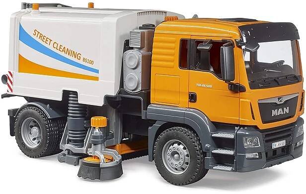Bruder 3780 MAN TGS zametací vozidlo