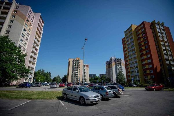 Bývalé nákupní centrum Odra ve Výškovicích v Ostravě.