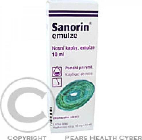 SANORIN EMULZE NAS 1MG/ML NAS GTT EML 1X10ML