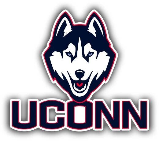 UConn Full Color Vinyl Decal - Custom Size
