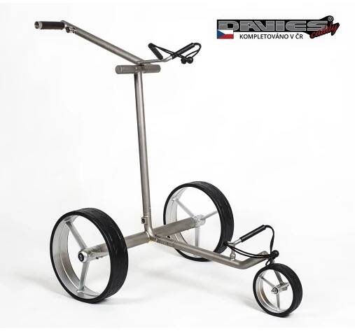Davies Caddy PREMIUM, Brush silver matt | AAA Golf