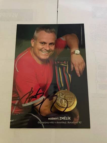 Autogram Robert Změlík - Ostatní sběratelské předměty