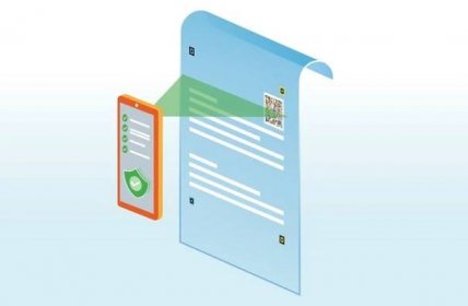 Document protection with colorful barcode / Simple forgery protection for paper documents and PDFs – automated tamper control via app