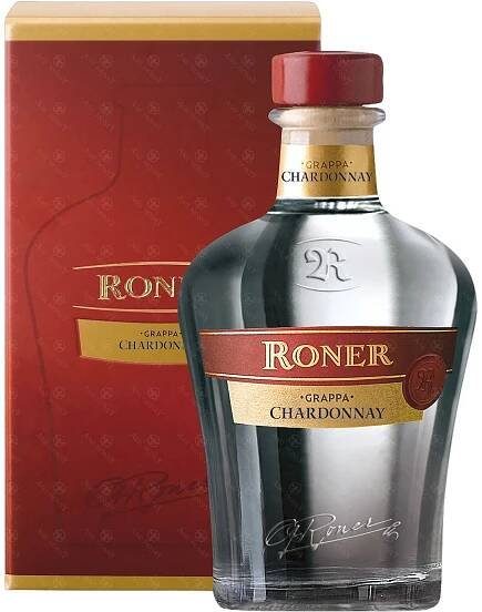 Grappa Roner Chardonnay 700 ml v kartonu