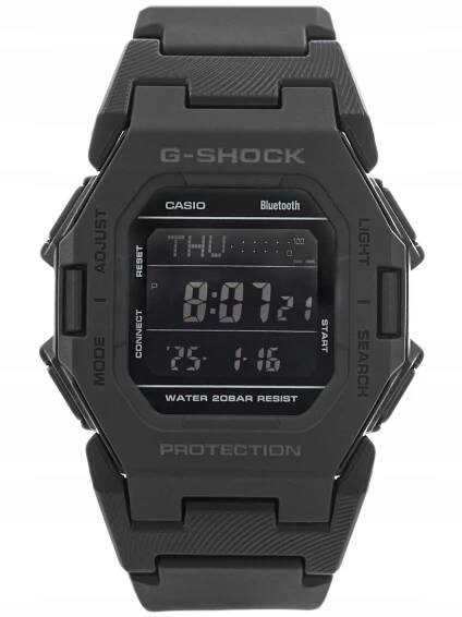 PÁNSKÉ HODINKY CASIO GD-B500-1ER G-SHOCK ČERNÉ S BLUETOOTH PÁSKEM 200 M Stav balení originální