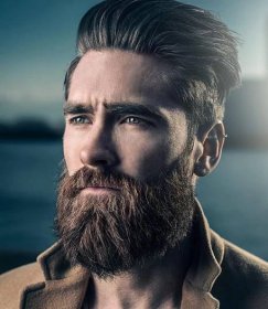 smart looks for men with short hair and beards