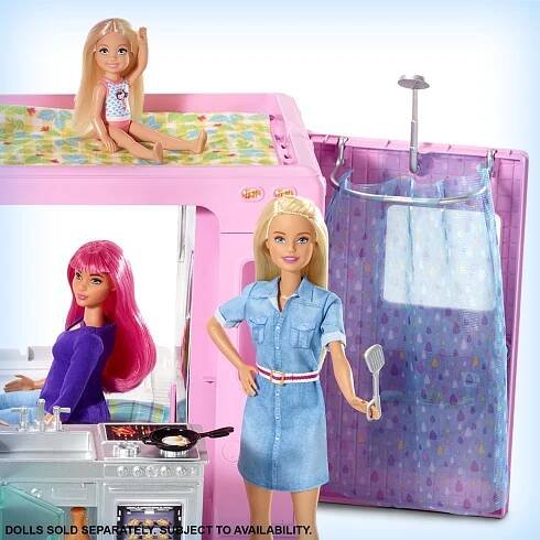 Barbie karavan snů 3v1