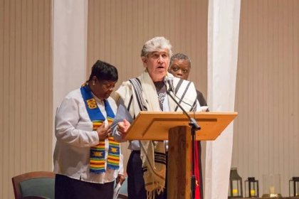 Pictures of our Interfaith Service - August 9 - Cville Clergy Collective