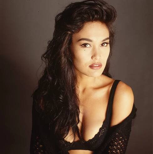 An early glamour shot of Tia Carrere