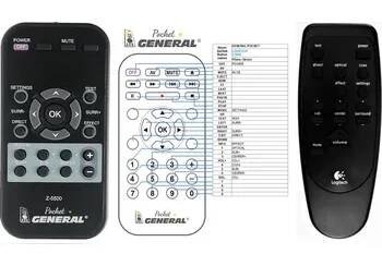 General LOGITECH Z-5500 - dálkový ovladač duplikát