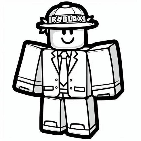 Omalovánka Roblox 37