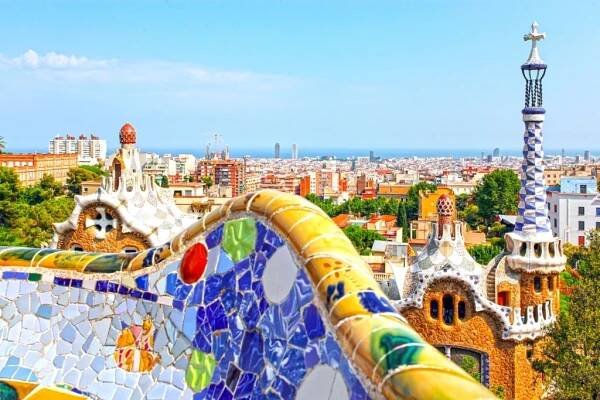 Park Güell, Španělsko