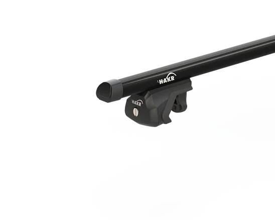 Střešní nosič Hakr Škoda Karoq s podélníky ALU tyče black 1240mm, HV5052
