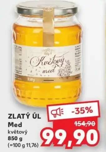 Kaufland ZLATÝ ÚL Med nabídka