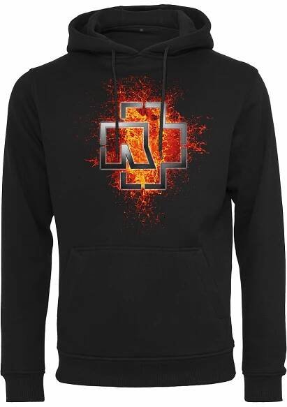 Rammstein mikina, Lava Logo Black, pánská | Musicwear - Trička, mikiny