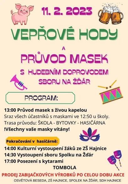 Akce na víkend 10.-12. února 2023