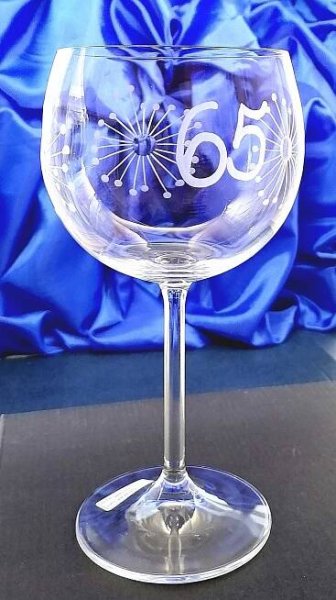 LsG-Crystal Jubilejní sklenice se jménem číše broušená Pampeliška v krabičce J-057 580 ml 1 Ks.
