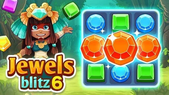 Jewels Blitz 6 und mehr 3-Gewinnt-Spiele kostenlos spielen bei t-online.de