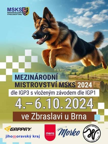Mezinárodní mistrovství MSKS 2024 - Moravskoslezský kynologický svaz