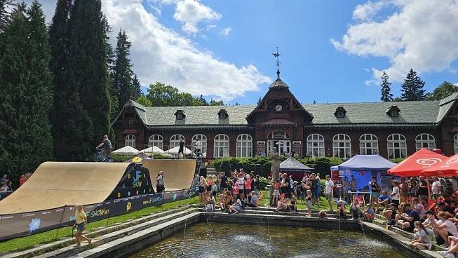 Hornoměstské podzemí - Stříbrný důl | Pojez Fest 2024 v Karlově Studánce: Technotrasa a Stříbrný důl lákaly návštěvníky
