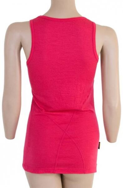 SENSOR MERINO ACTIVE dámský nátělník magenta