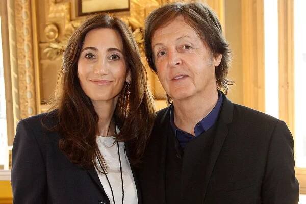 Nancy Shevell and Paul McCartney