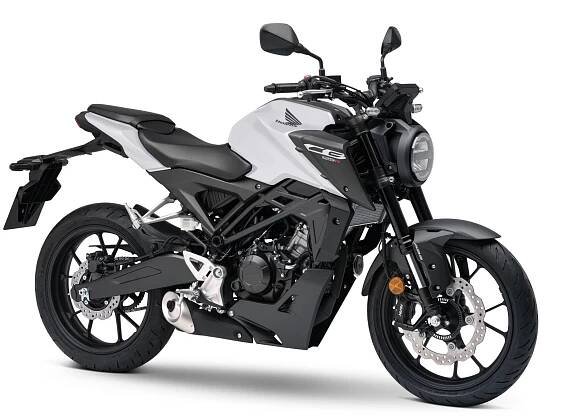 Honda CB125R Neo Sports Café 2024-2025 Pearl Cool White