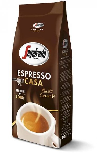 Káva Segafredo Espresso - Casa / zrnková káva / 1kg